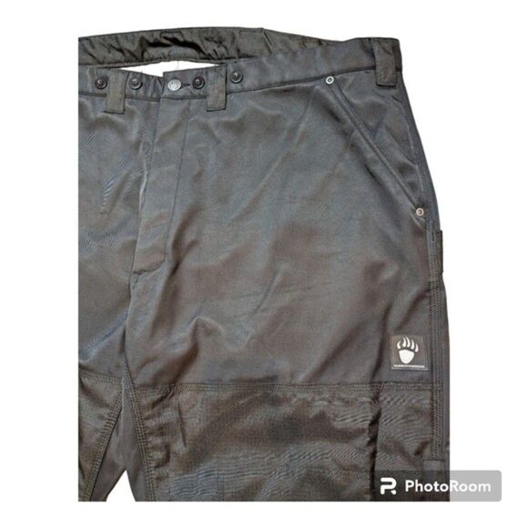 Duluth Alaskan Hardgear Snowcats Snow Pants in Black Size 48x30 - Picture 2 of 10